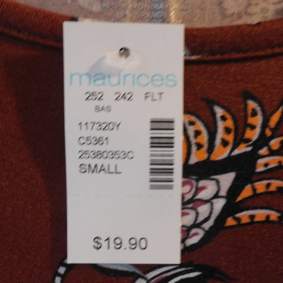 Maurices Floral Tank Tops Size S & M - Picture 7 of 7